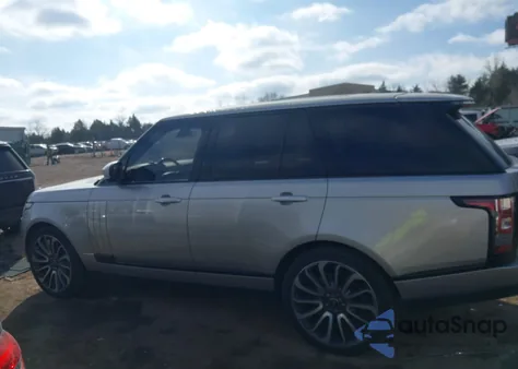 2015 Land Rover Range Rover 5.0L V8 Supercharged Autobiography z USA, uszkodzony, nr VIN SALGV2TF2FA197843